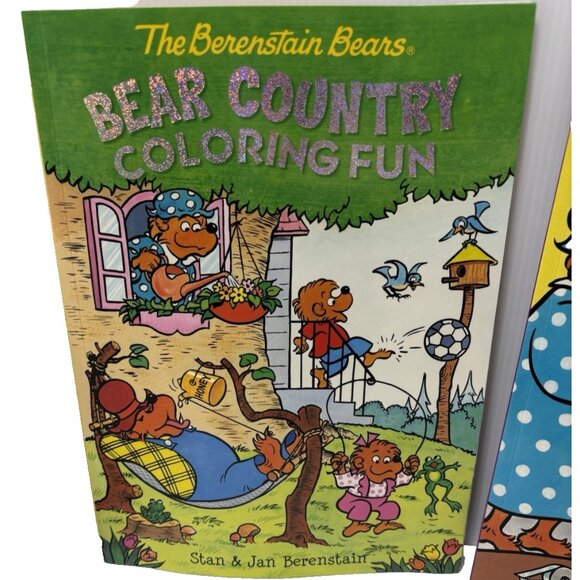 The Berenstain Bears Busy Bears Activity & Bear Country Colouring Book Set Kids - Picture 2 of 10